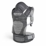 Kikkaboo Hoody Fly Knit Grey Carrier (mbajtës për bebe) - Rehati, siguri dhe stil për çdo shëtitje 👶✨