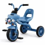 🚲💙 Tricycle me Drita & Muzikë BLUE - Motorbike për Fëmijë (Copy)