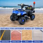 🚓🔵 MotorGenic ATV Policie Elektrik 6V për Fëmijë - 4 Rrota me Drita LED & Tinguj Realistë (Copy) - Figura 4