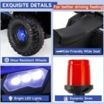 🚓🔵 MotorGenic ATV Policie Elektrik 6V për Fëmijë - 4 Rrota me Drita LED & Tinguj Realistë (Copy) - Figura 5