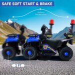 🚓🔵 MotorGenic ATV Policie Elektrik 6V për Fëmijë - 4 Rrota me Drita LED & Tinguj Realistë (Copy) - Figura 7