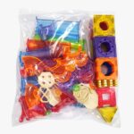 🧲🏗️ Magic Tiles Magnetic Building Set - 110 Pjesë me LED (STEM Educational Toy) - Figura 2