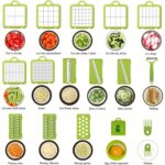 🥗 Prerëse Multifunksionale për Perime 16-në-1 me Enë - Mandoline Slicer & Chopper - Figura 4