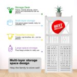 🚿 Dollap Organizues për Banjo me Raft & Dy Dyer - Rezistent ndaj Lagështisë (40×25×90 cm) - Figura 2