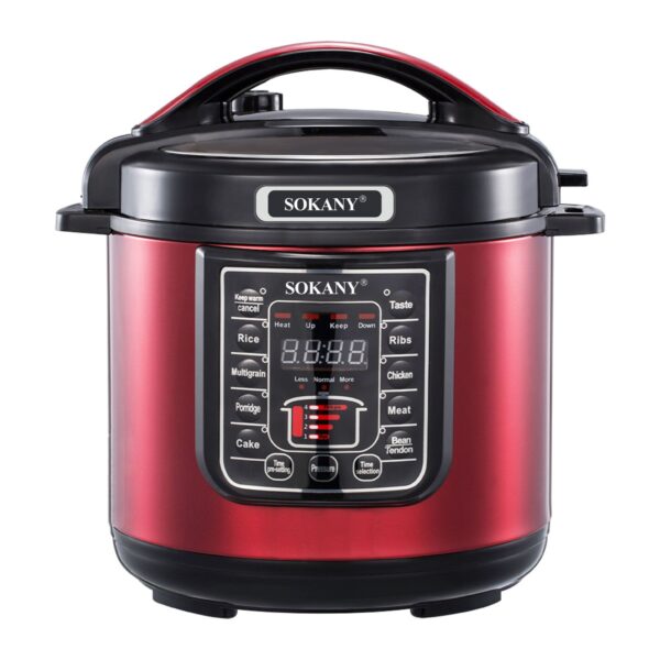 🍲 Sokany Multicooker Elektrik 5L - Tenxhere me Presion Digjitale 1000W
