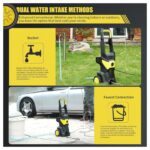 🚿 Makinë Larëse me Presion të Lartë 3000 PSI - Power Washer Elektrik me Tub 16m - Figura 5