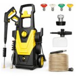 🚿 Makinë Larëse me Presion të Lartë 3000 PSI - Power Washer Elektrik me Tub 16m - Figura 2