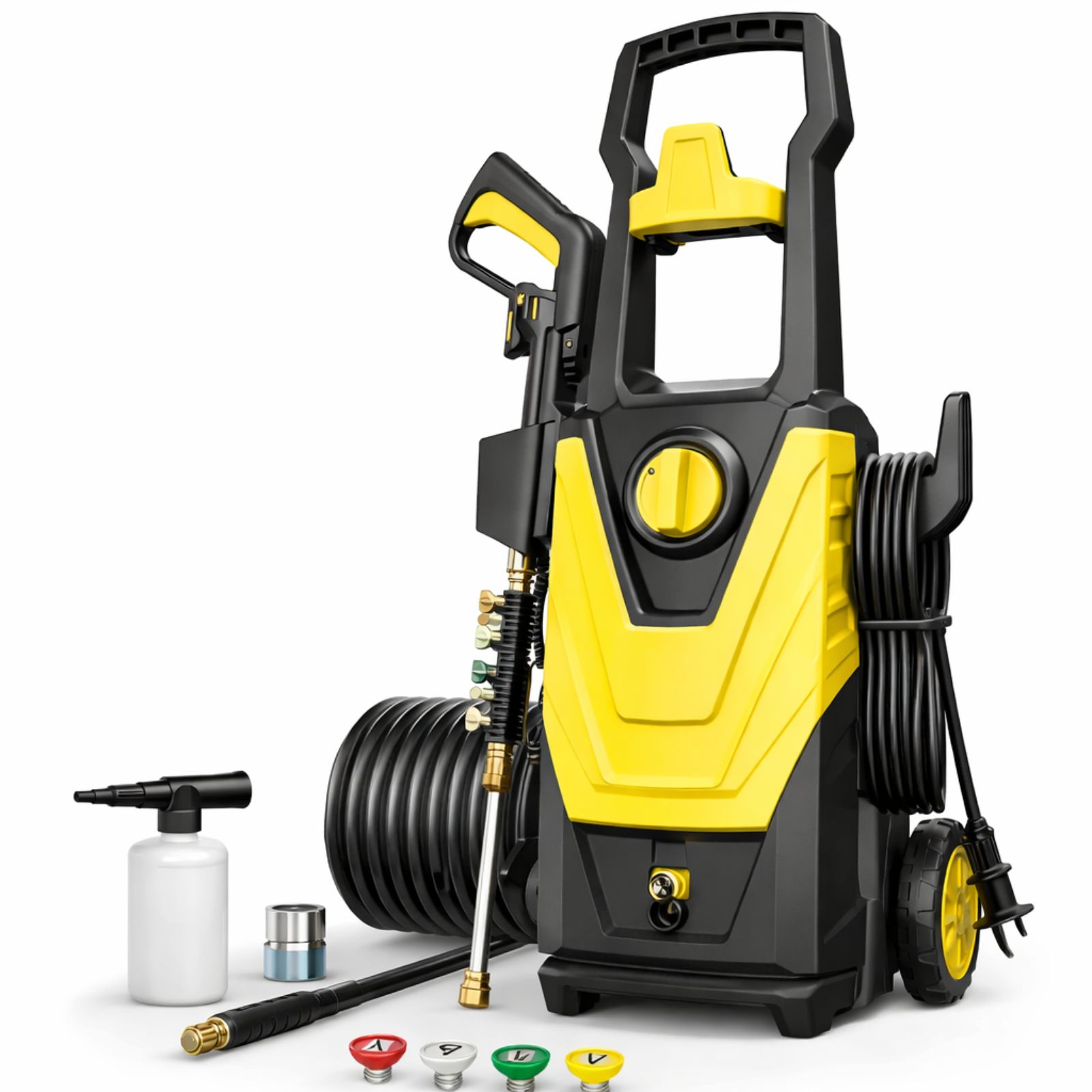 Kitra Store product feature image - 2026-03-25T123033.405 🚿 Makinë Larëse me Presion të Lartë 3000 PSI - Power Washer Elektrik me Tub 16m - Figura 1