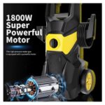 🚿 Makinë Larëse me Presion të Lartë 3000 PSI - Power Washer Elektrik me Tub 16m - Figura 6