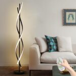 💡 Llambë Dyshemeje LED Moderne Spiral - Me Telekomandë & Dimmable (3 Ngjyra) - Figura 2