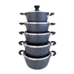 🍳 Set Tenxheresh Premium 10 Pjesë - Granite Non-Stick (Induksion) - Figura 5