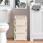 🗂️ Raft Organizues Plastik me 3 Sirtarë - Dizajn Modern & Praktik - Figura 3