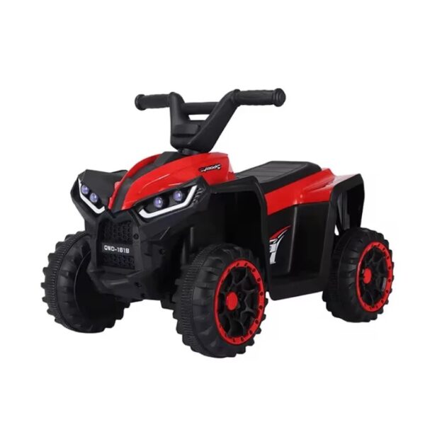 🏎️ ATV Elektrik për Fëmijë 12V 4x4 - Kids RideOn Quad me Telekomandë (Red)