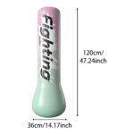 🥊 Thes Punching për Fëmijë - Inflatable Boxing Bag me Pompë (Rozë) - Figura 4