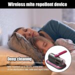 🧼 Fshesë Elektrike UV për Rroba & Shtëpi - Handheld Vacuum pa Kabllo (Anti-Mite) - Figura 4