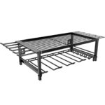 🛠️ Organizues Veglash për Mur - Raft Metalik 2 Shtresor me Mbajtëse për Drill (60 cm) - Figura 5