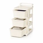 🗂️ Raft Organizues Plastik me 3 Sirtarë - Dizajn Modern & Praktik - Figura 4