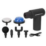 Massage Gun Premium me LCD Ngrohje dhe Ftohje - Relaksim i Thellë për Muskujt, 6 Shpejtësi, 6 Koka 💪🔥❄️ - Figura 6
