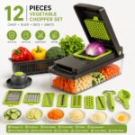 🥕 Multifunction Veggie Slicer 12 në 1 - Prerëse Profesionale për Perime - Figura 2