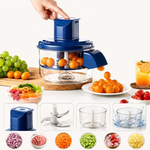 🍇 Automatic Peeler Machine - Qërues Elektrik për Fruta & Perime (Rechargeable)