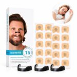Nasal Dilator Starter Kit 15 Copë + 4 Dilatorë të Ripërdorshëm (Anti Gërhitje & Frymëmarrje më e Lirë)