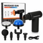 Massage Gun Premium me LCD Ngrohje dhe Ftohje - Relaksim i Thellë për Muskujt, 6 Shpejtësi, 6 Koka 💪🔥❄️ - Figura 2