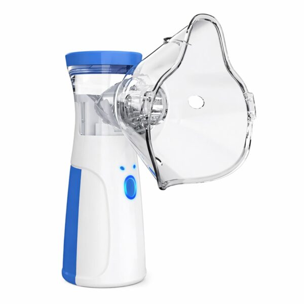 Inhalator Portativ (Nebulizator Mesh) Rechargeable - për Fëmijë & të Rritur, Ultra Quiet (<25dB)