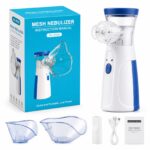 Inhalator Portativ (Nebulizator Mesh) Rechargeable - për Fëmijë & të Rritur, Ultra Quiet (<25dB) - Figura 3