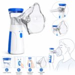 Inhalator Portativ (Nebulizator Mesh) Rechargeable - për Fëmijë & të Rritur, Ultra Quiet (<25dB) - Figura 2