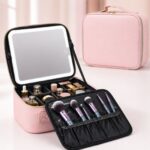 💄 Çantë Makeup-i me Pasqyrë LED (Organizues Profesional)💖 - Figura 2