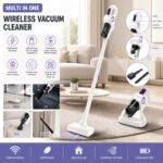 🧹 Wireless Vacuum Cleaner 3 në 1 – Fshesë Elektrike Pa Tel me Filtrim të Avancuar - Figura 2
